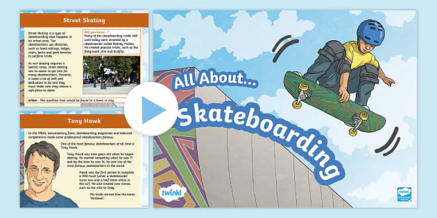 informative speech on skateboarding