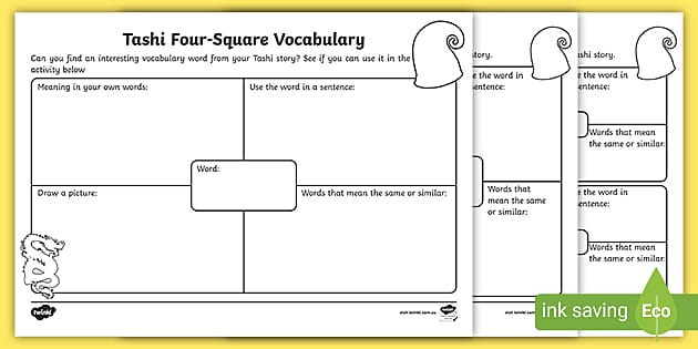 four-square-vocabulary-activity-to-support-teaching-on-tashi