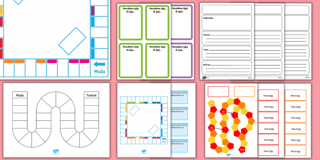 Buat Sendiri Mainan Berpapan Untuk Subjek Matematik - Twinkl