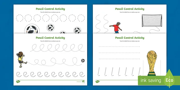 football roll and colour worksheet worksheet