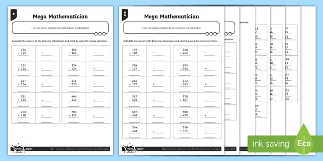 using-the-inverse-operation-for-addition-and-subtraction-three-digit-number