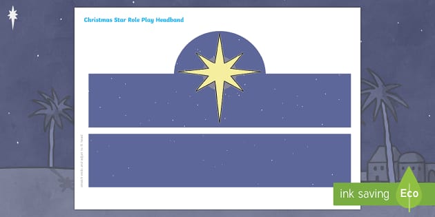 Christmas Star Headband (teacher Made) - Twinkl