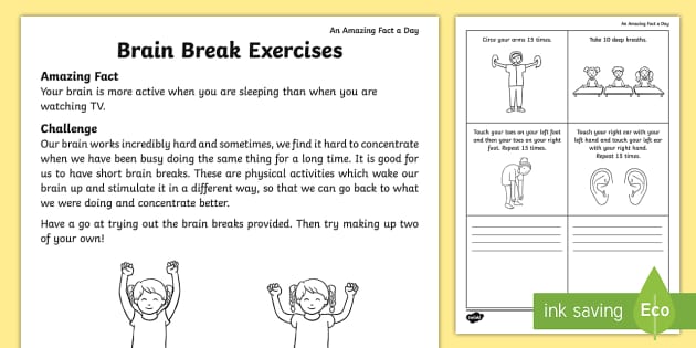 brain gym exercises for kids in islamically pdf
