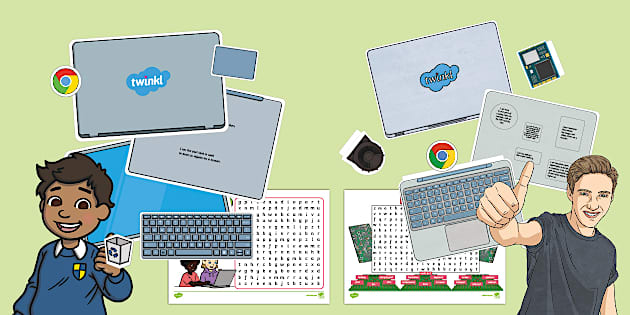 Make Your Own Laptop KS1 & KS2 - Computing - Twinkl UK