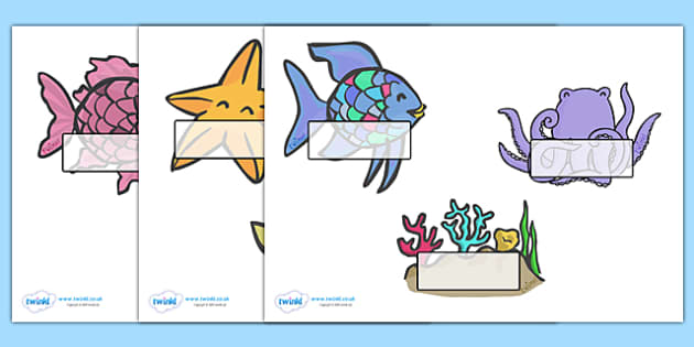 FREE! - Self-Registration to Support Teaching on The Rainbow Fish