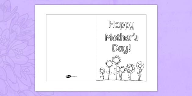 Happy mothers day cheap card printable