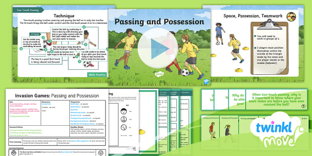 Possession PE Lesson | Year 5 Invasion Games | Twinkl Move