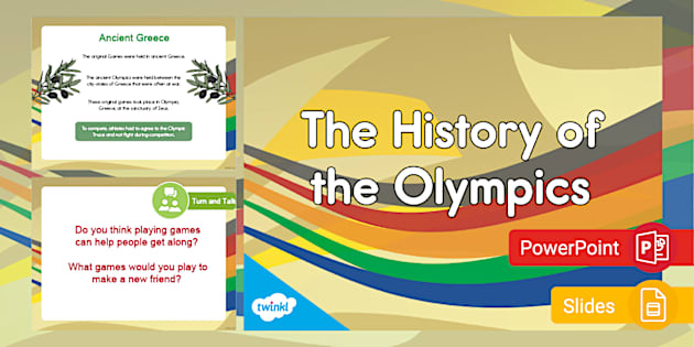 The History of the Olympics PowerPoint & Google Slides