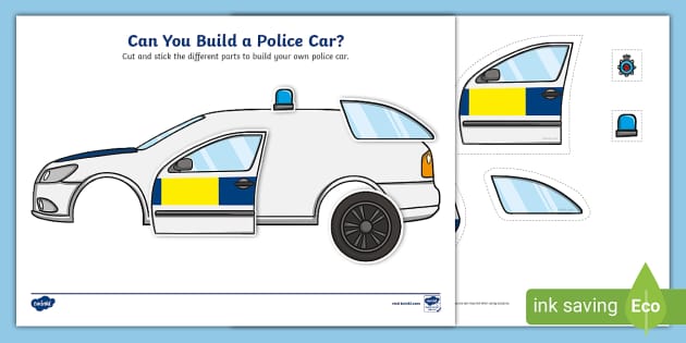 Police Fine Form Cards (professor feito) - Twinkl