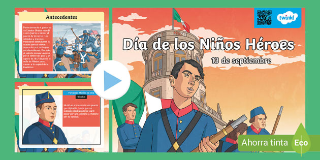 PowerPoint: Día de los Niños Héroes (teacher made)