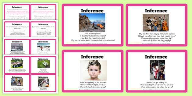 Guided Reading Skills Task Cards Inference Guided Reading