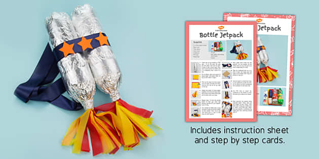 Superhero Jetpack Craft Instructions - ESL Superhero Craft