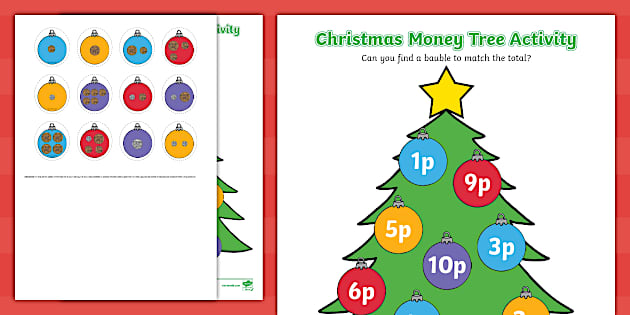 Money Tree Christmas Activity | Twinkl | Christmas | EYFS