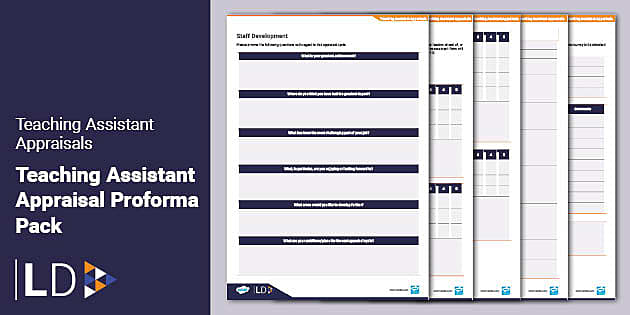 Teaching Assistant Appraisal Pack Profesor Hizo Twinkl 