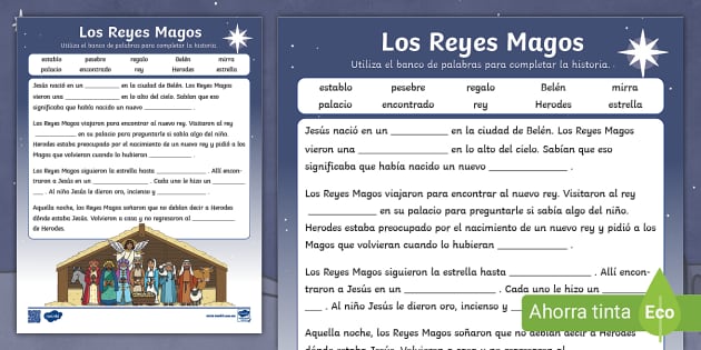 Los Reyes Magos - Lectura (teacher Made) - Twinkl