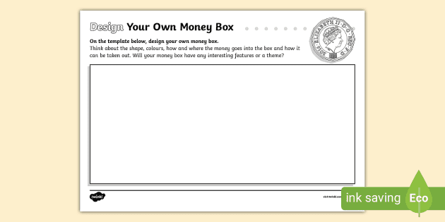 create your own money template