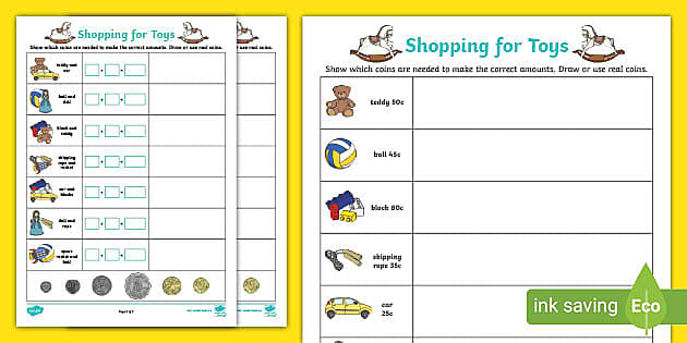counting money in jars australian worksheets differentiated