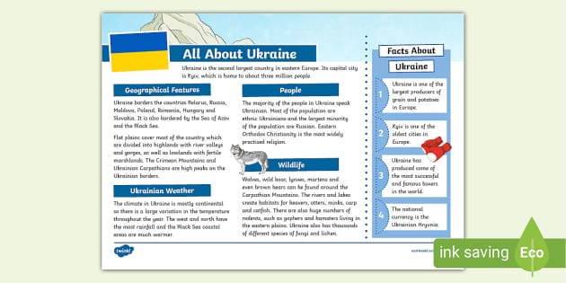 things to write about ukraine