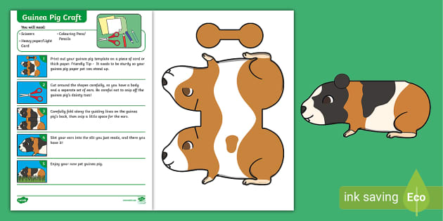 free-paper-guinea-pig-craft-template-activity-twinkl-resources