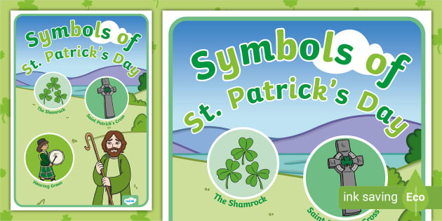 happy saint patricks day symbols