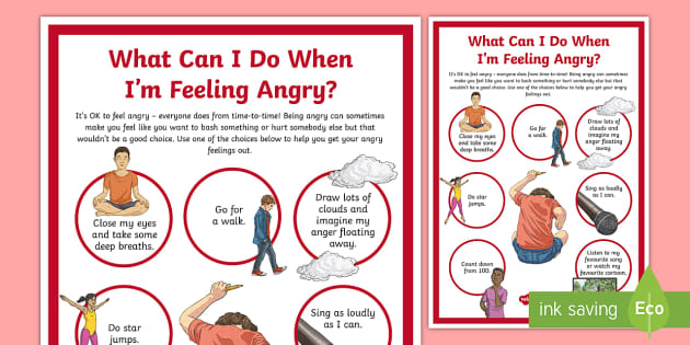 What Can I Do When Im Feeling Angry Emotional Regulation