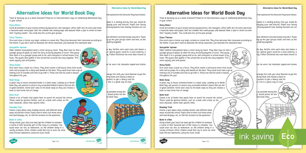 20 World Book Day Ideas For Primary Schools To Inspire Children To Read