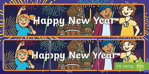 happy new year banner images