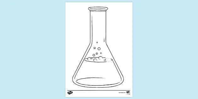 Easy Drawing Conical Flask - YouTube