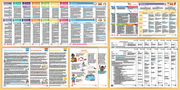 EYFS Ages 0-5 Seaside Bumper Planning Pack | Twinkl - Twinkl