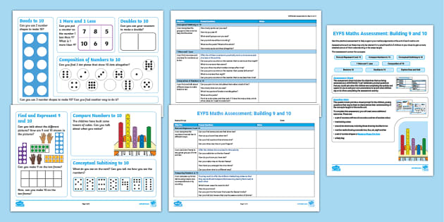 Eyfs Maths Assessment Support White Rose Maths Building 9and10