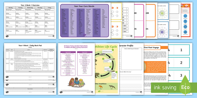 Year 4 Week 1 Relief Teaching Plan (teacher made) - Twinkl