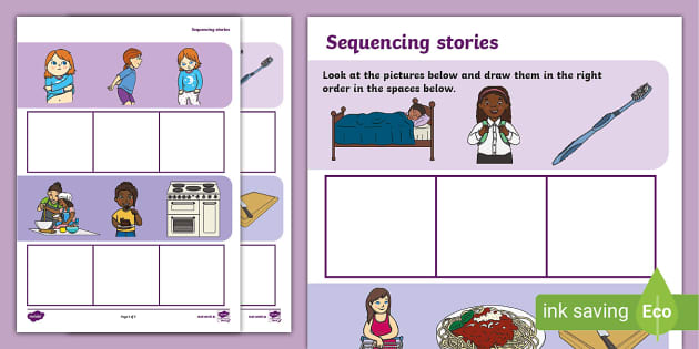 New Sequencing Activity Sheet Teacher Made Twinkl 9075