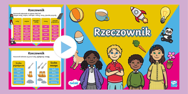 Wiadomości O Rzeczowniku Klasa 6