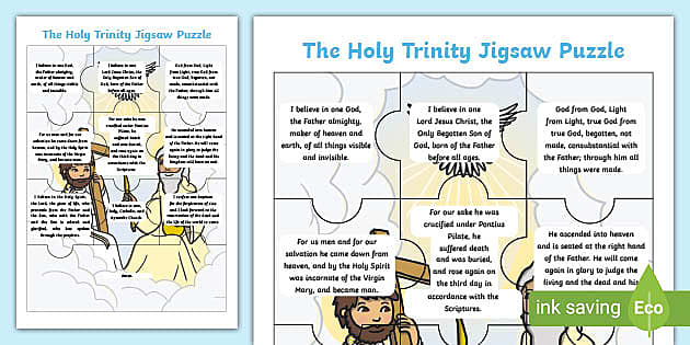 Nicene Creed Puzzle teacher Made 