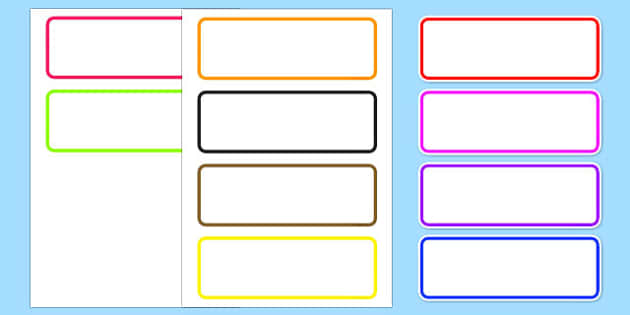 Editable Cubby Labels (teacher made) - Twinkl