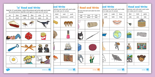 Read and Write Activity Sheets Pack (Teacher-Made) - Twinkl