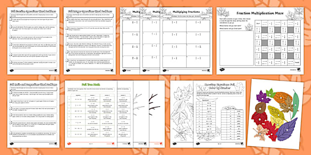 Seventh Grade Math Fall Sub Pack (teacher made) - Twinkl