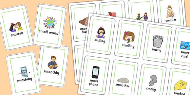 SM Word Cards (teacher made) - Twinkl