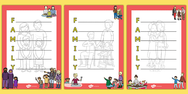 Family Acrostic Poem - family, acrostic poem, acristic, poem