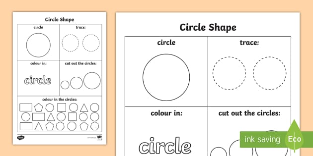 pictures of circular objects for kids