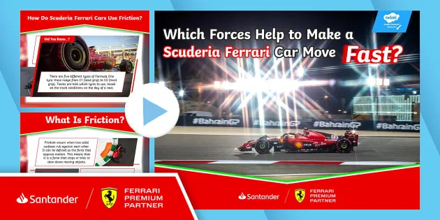 FREE What Forces Make a Car Move Santander Scuderia Ferrari