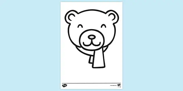 78  Bear Head Coloring Pages  Latest HD