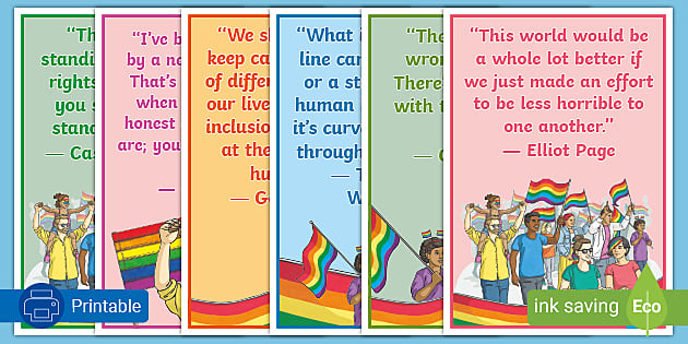 gay pride quotes and coloring pages