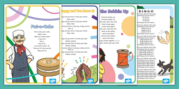 Hand Games and Clapping Games With Lyrics and Rhymes - HobbyLark