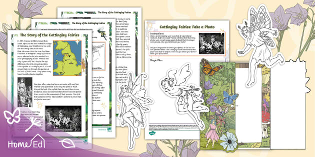 Cottingley Fairies: Fake a Fairy Photo (Teacher-Made)