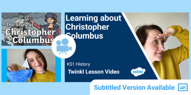 KS1 (Ages 5-7) History: Christopher Columbus Video Lesson