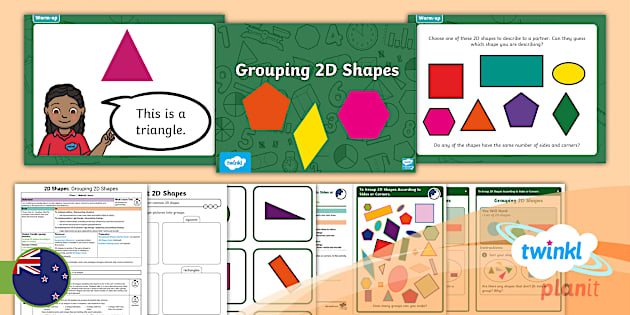 Phase 1 Space: 2d Shapes (grouping 2d Shapes) Lesson 4