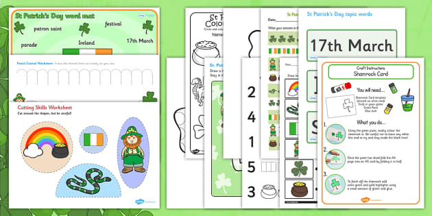 st patricks day for eyfs