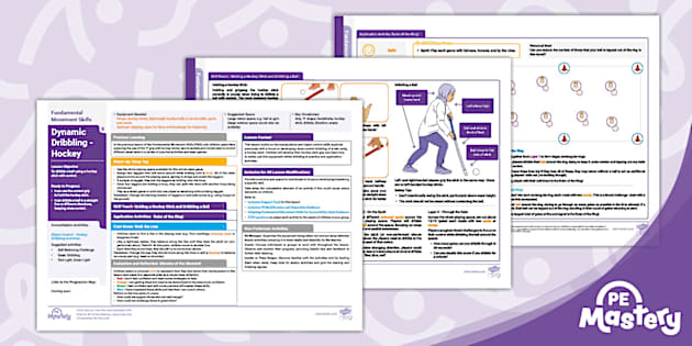 Y3 Fundamental Movement Skills Lesson 8: Hockey Dribbling