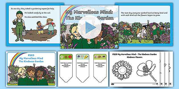 PSED My Marvellous Mind: Kindness Garden Adult Input Plan and Resource Pack